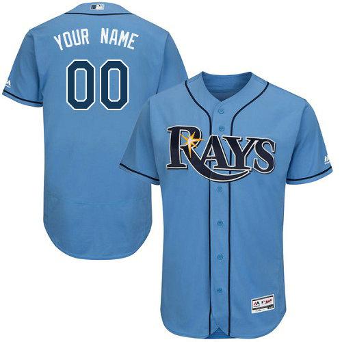 Custom Tampa Bay Rays Alternate Columbia Flexbase Authentic Collection Jersey Custom Tampa Bay Rays Alternate Columbia Flexbase Authentic Collection Jersey
