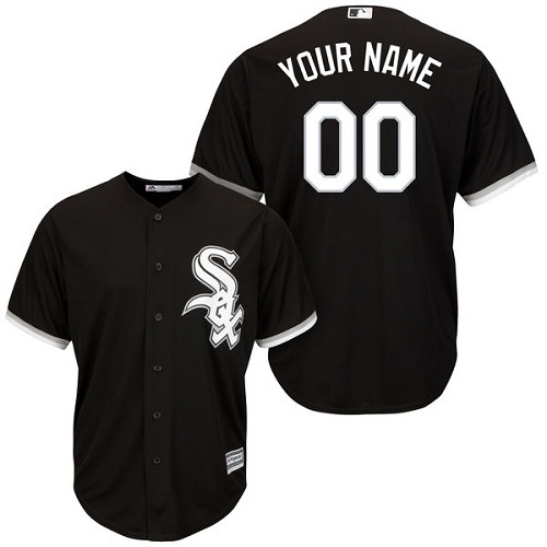 Youth Custom Chicago White Sox Authentic Black Alternate Home Cool Base Jersey Youth Custom Chicago White Sox Authentic Black Alternate Home Cool Base Jersey