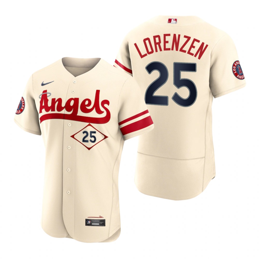 Los Angeles Angels Michael Lorenzen Cream 2022 City Connect Authentic Jersey Los Angeles Angels Michael Lorenzen Cream 2022 City Connect Authentic Jersey