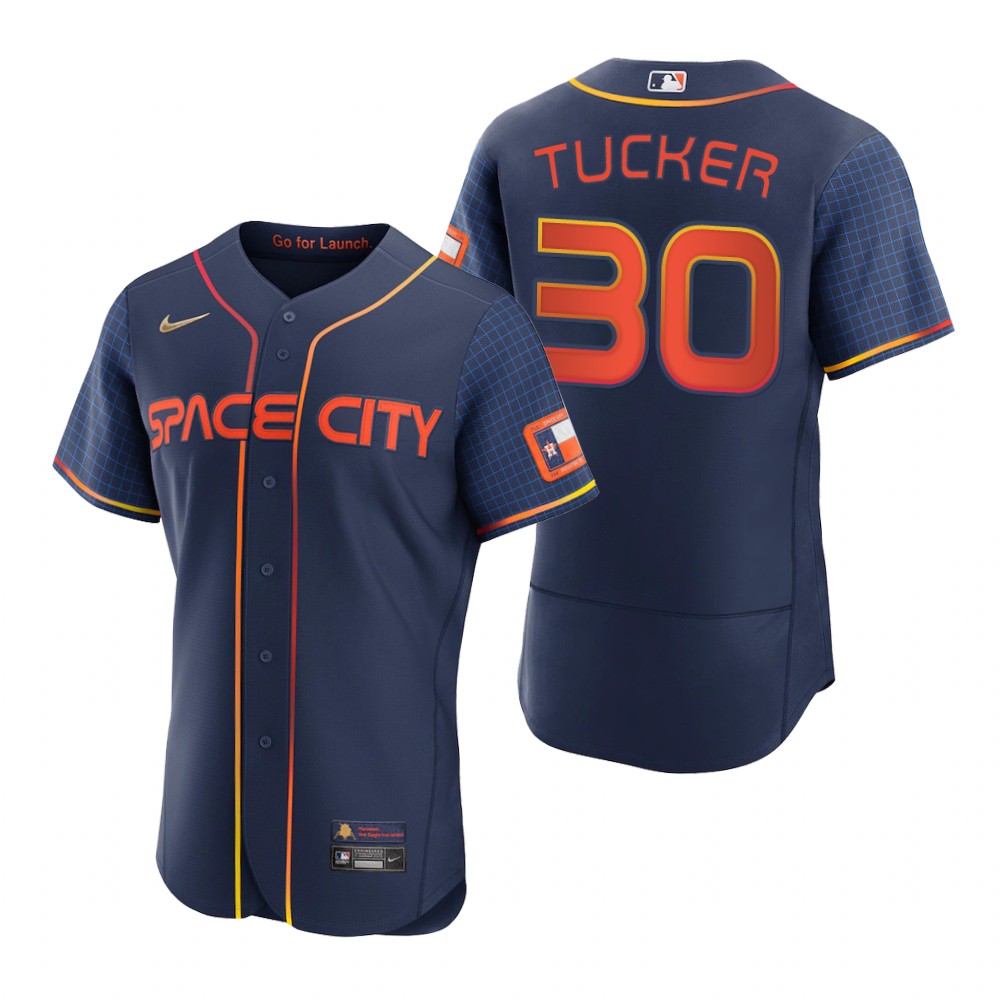 Houston Astros Kyle Tucker Navy 2022 City Connect Authentic Jersey Houston Astros Kyle Tucker Navy 2022 City Connect Authentic Jersey