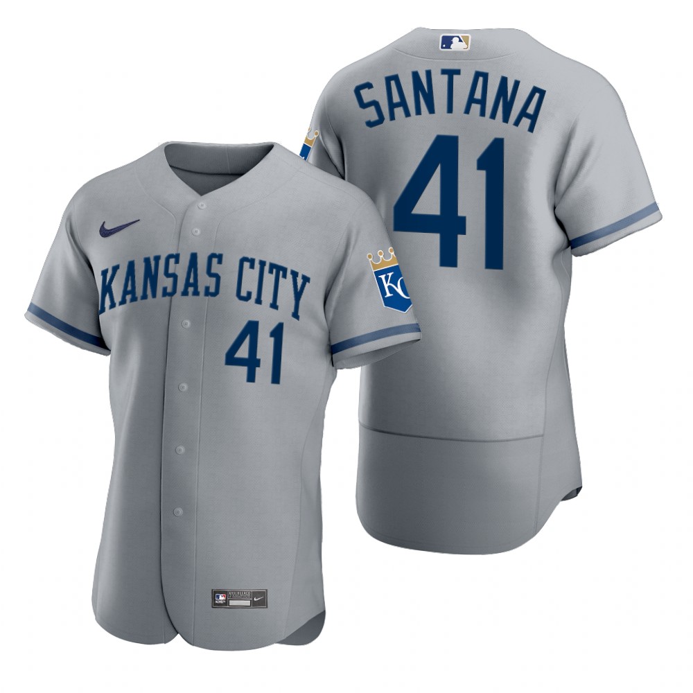 Kansas City Royals Carlos Santana Gray 2022 Authentic Jersey Kansas City Royals Carlos Santana Gray 2022 Authentic Jersey
