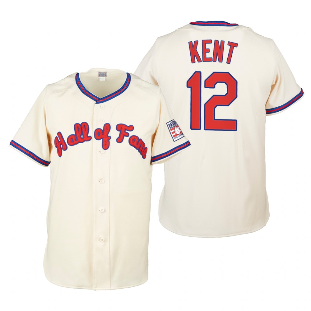 Jeff Kent Cream 2022 Hall of Fame Jersey