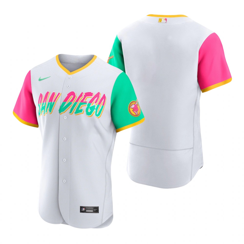 San Diego Padres White 2022 City Connect Authentic Jersey San Diego Padres White 2022 City Connect Authentic Jersey