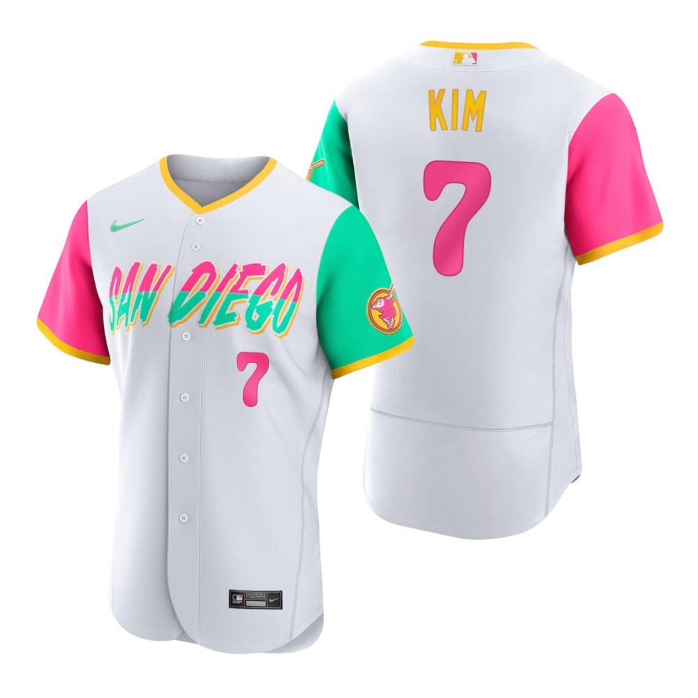 San Diego Padres Ha-Seong Kim White 2022 City Connect Authentic Jersey San Diego Padres Ha-Seong Kim White 2022 City Connect Authentic Jersey