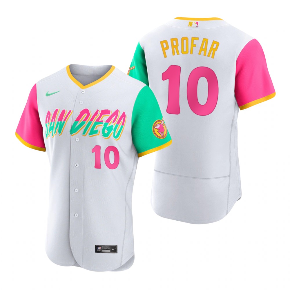 San Diego Padres Jurickson Profar White 2022 City Connect Authentic Jersey San Diego Padres Jurickson Profar White 2022 City Connect Authentic Jersey