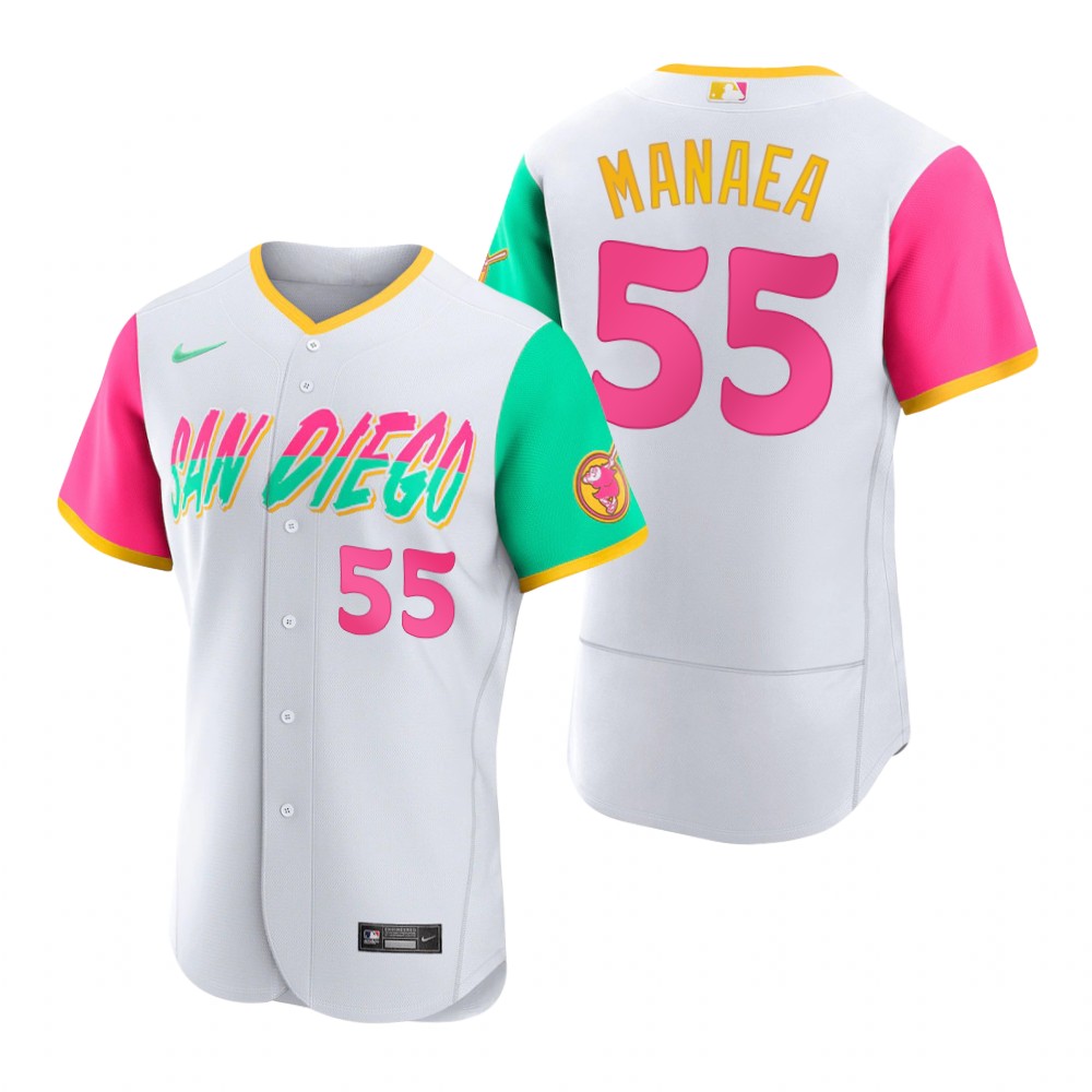 San Diego Padres Sean Manaea White 2022 City Connect Authentic Jersey San Diego Padres Sean Manaea White 2022 City Connect Authentic Jersey