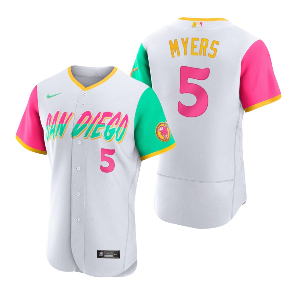 San Diego Padres Wil Myers White 2022 City Connect Authentic Jersey San Diego Padres Wil Myers White 2022 City Connect Authentic Jersey