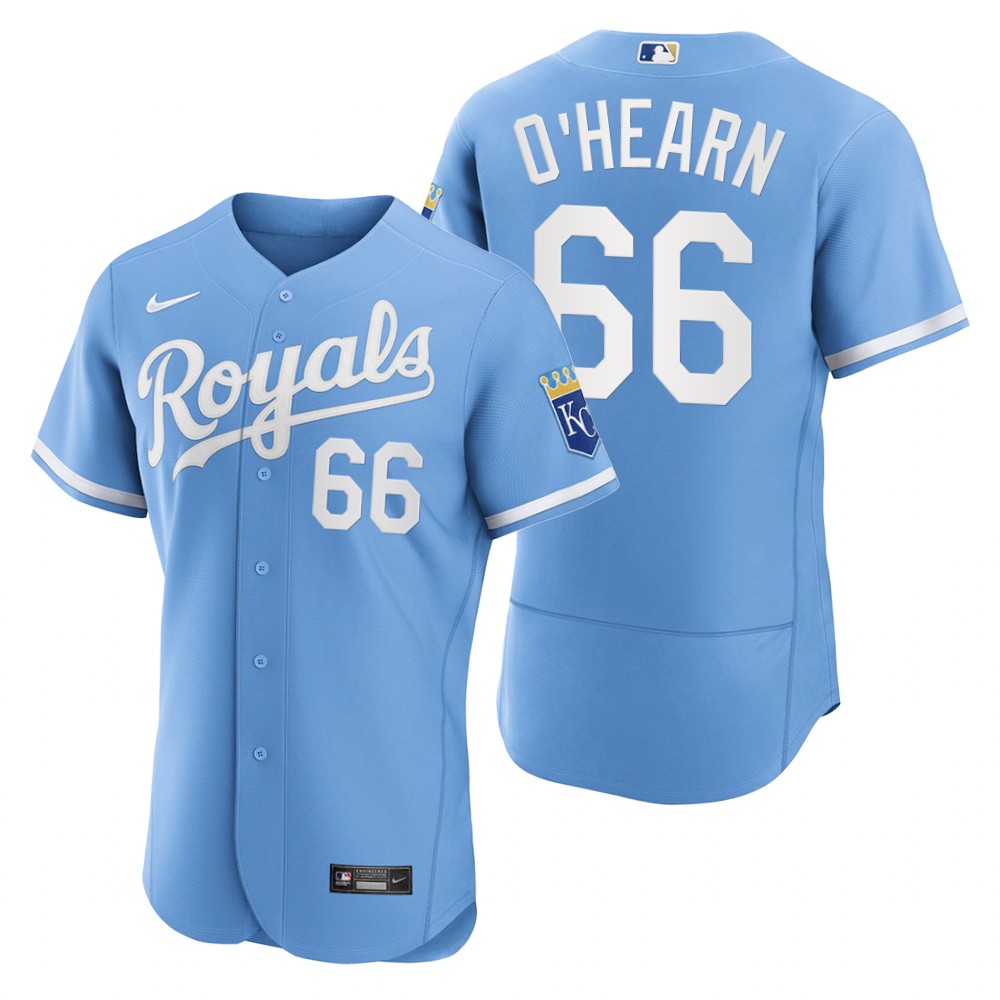 Kansas City Royals Ryan O'Hearn Powder Blue 2022 Authentic Jersey Kansas City Royals Ryan O'Hearn Powder Blue 2022 Authentic Jersey