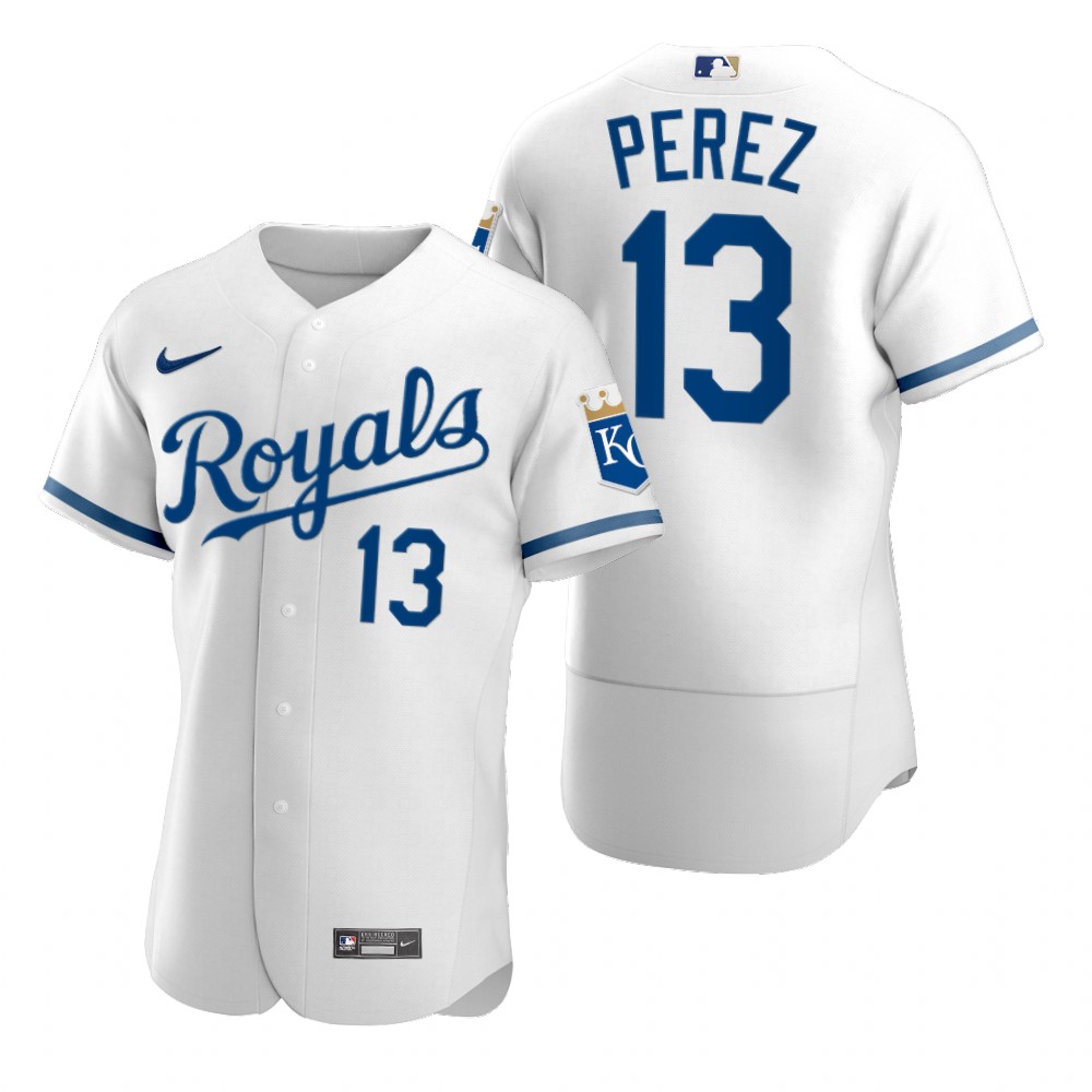 Kansas City Royals Salvador Perez White 2022 Authentic Jersey Kansas City Royals Salvador Perez White 2022 Authentic Jersey