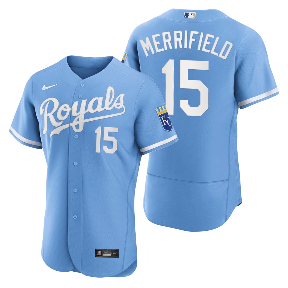 Kansas City Royals Whit Merrifield Powder Blue 2022 Authentic Jersey Kansas City Royals Whit Merrifield Powder Blue 2022 Authentic Jersey
