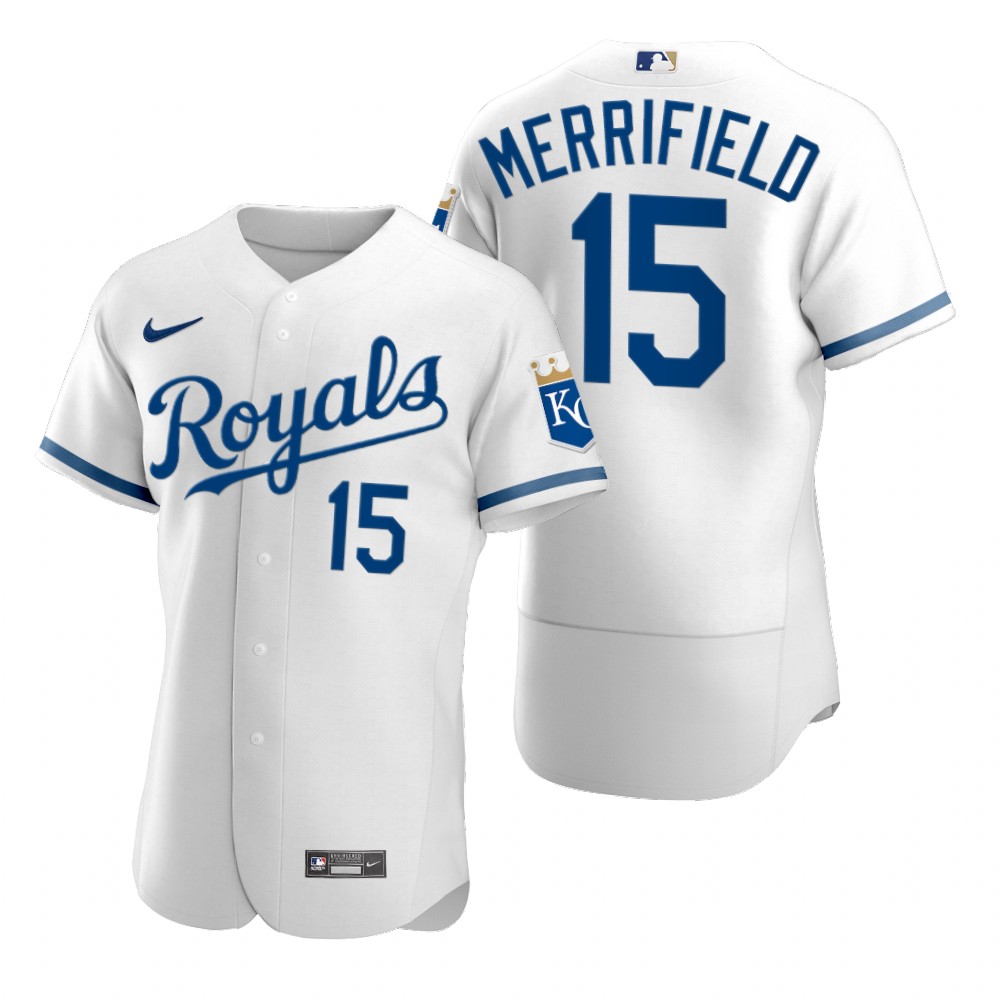 Kansas City Royals Whit Merrifield White 2022 Authentic Jersey