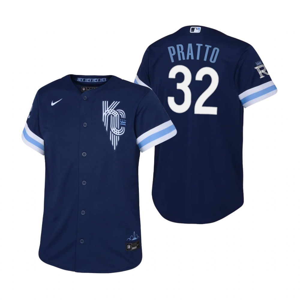 Kids Kansas City Royals Nick Pratto Nike Navy 2022 City Connect Replica Jersey Kids Kansas City Royals Nick Pratto Nike Navy 2022 City Connect Replica Jersey