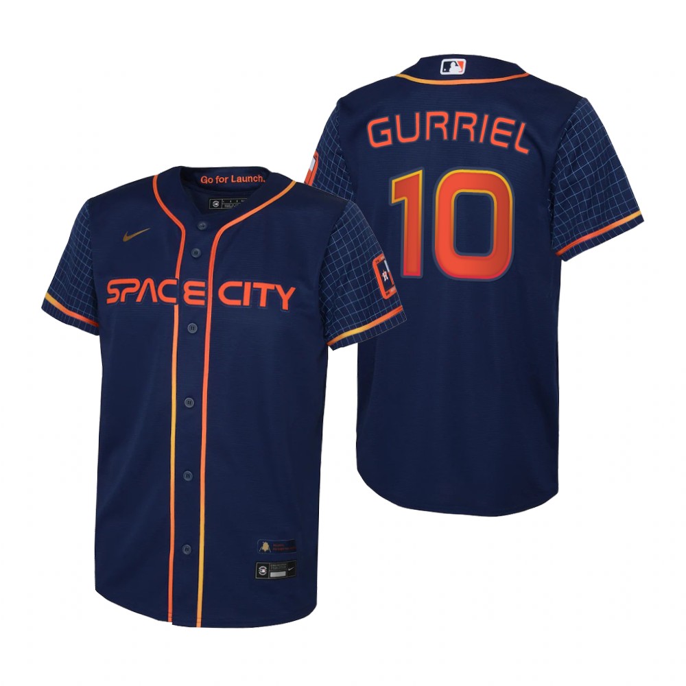 Kids Houston Astros Yuli Gurriel Nike Navy 2022 City Connect Replica Jersey Kids Houston Astros Yuli Gurriel Nike Navy 2022 City Connect Replica Jersey