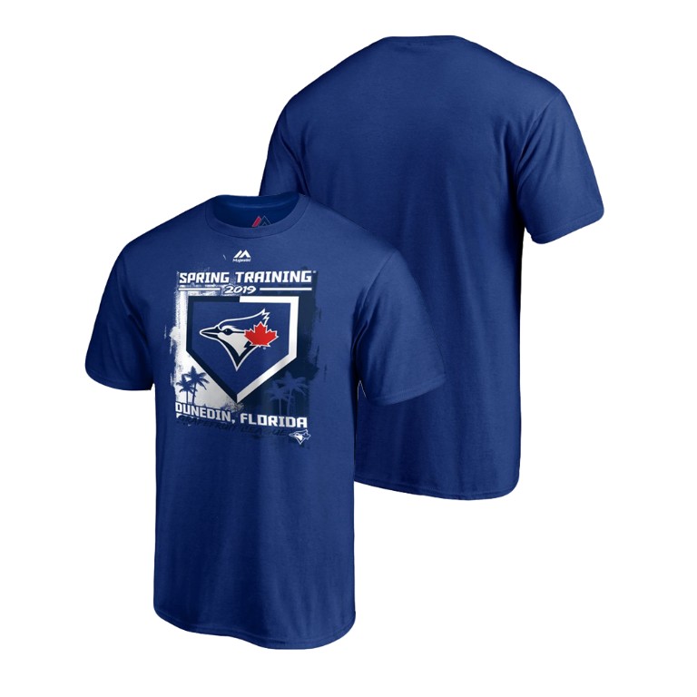 Toronto Blue Jays Base on Balls Blue Grapefruit League T-Shirt 2019 Spring Training Toronto Blue Jays Base on Balls Blue Grapefruit League T-Shirt 2019 Spring Training