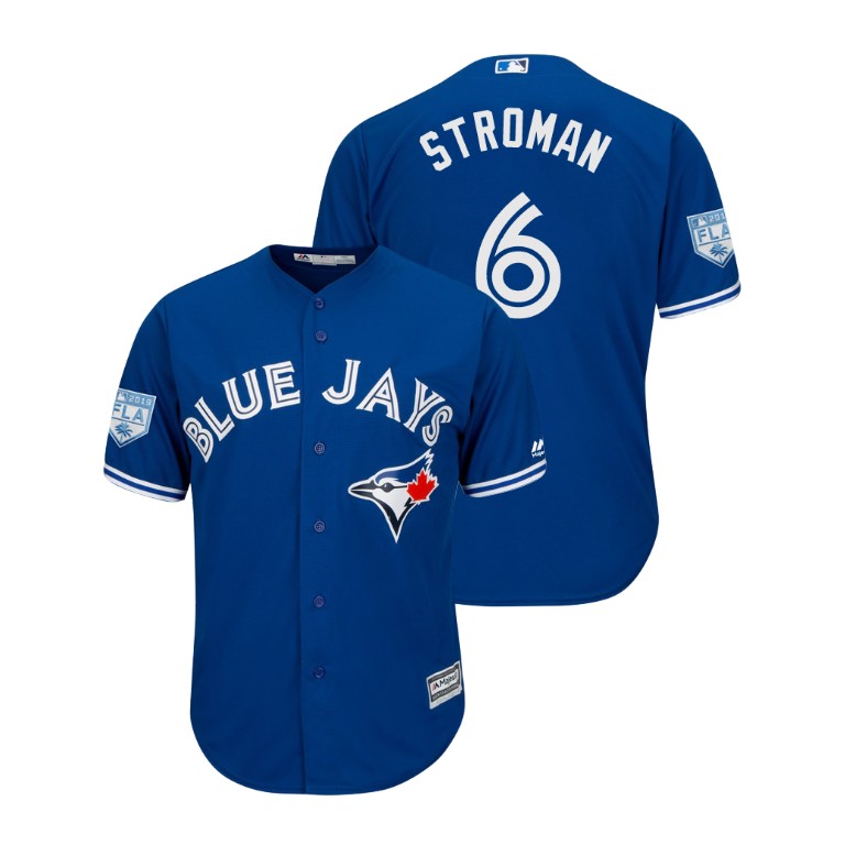 Toronto Blue Jays Royal #6 Marcus Stroman Cool Base Jersey 2019 Spring Training Toronto Blue Jays Royal #6 Marcus Stroman Cool Base Jersey 2019 Spring Training