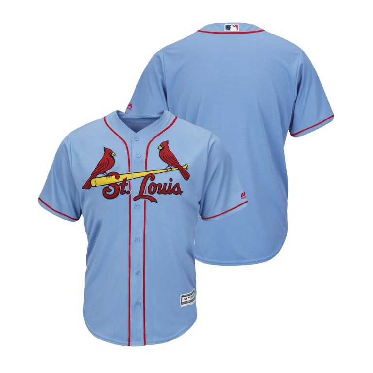 St. Louis Cardinals Horizon Blue 2019 Cool Base Alternate Jersey St. Louis Cardinals Horizon Blue 2019 Cool Base Alternate Jersey