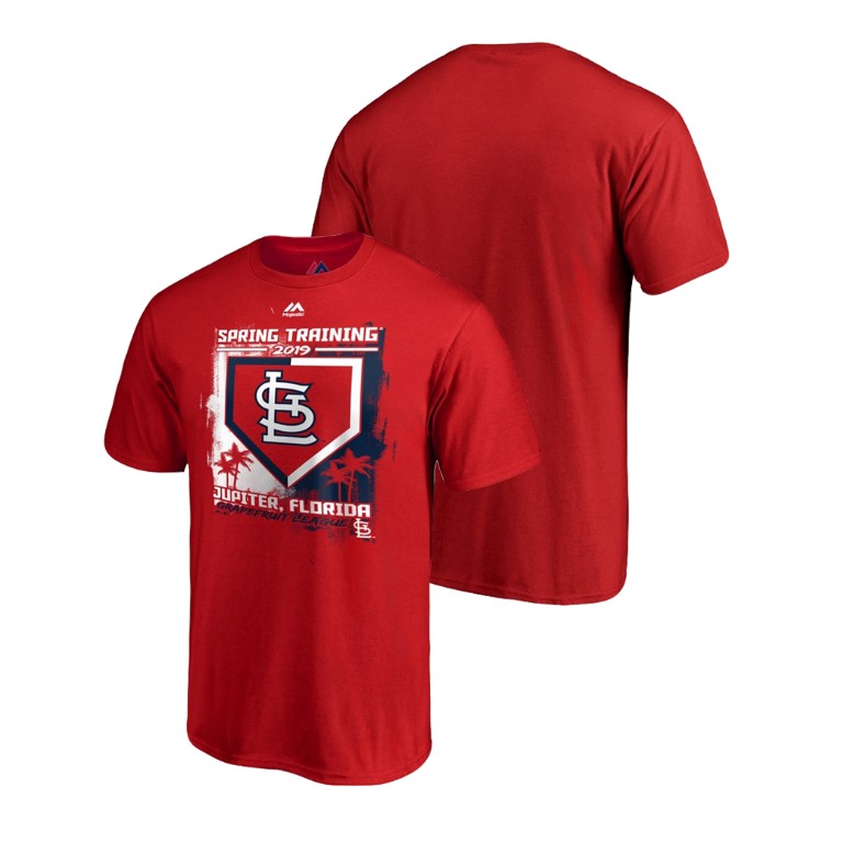 St. Louis Cardinals Base on Balls Red Grapefruit League T-Shirt 2019 Spring Training St. Louis Cardinals Base on Balls Red Grapefruit League T-Shirt 2019 Spring Training