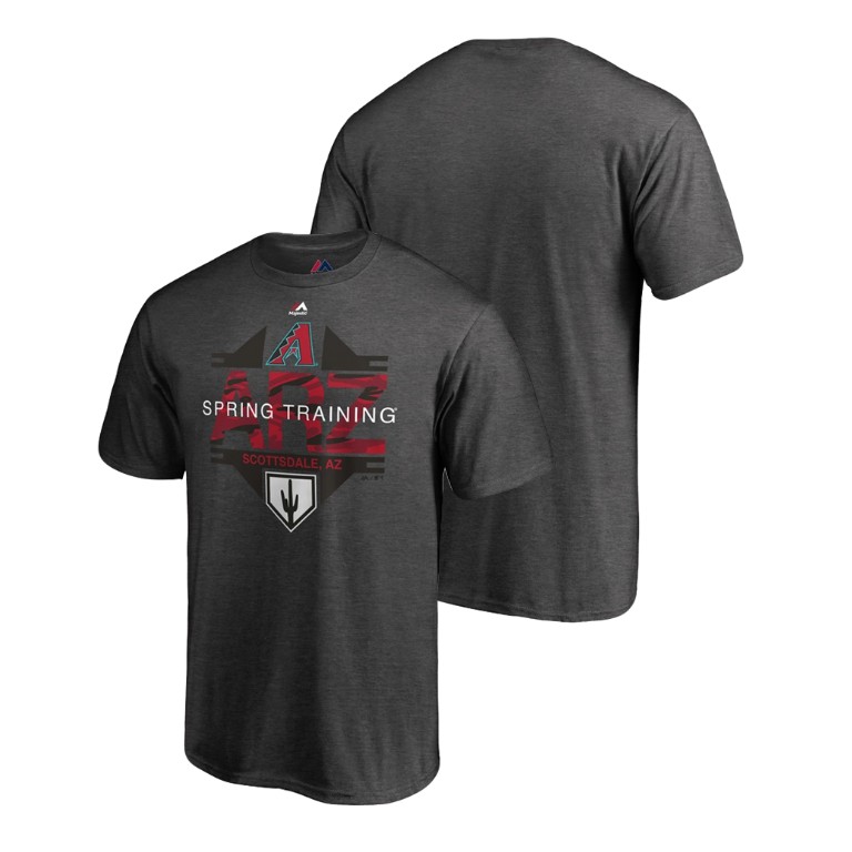Arizona Diamondbacks Cactus League Heather Gray Big & Tall T-Shirt 2019 Spring Training