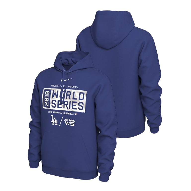 Los Angeles Dodgers Nike Royal Bound Big & Tall Hoodie 2018 World Series