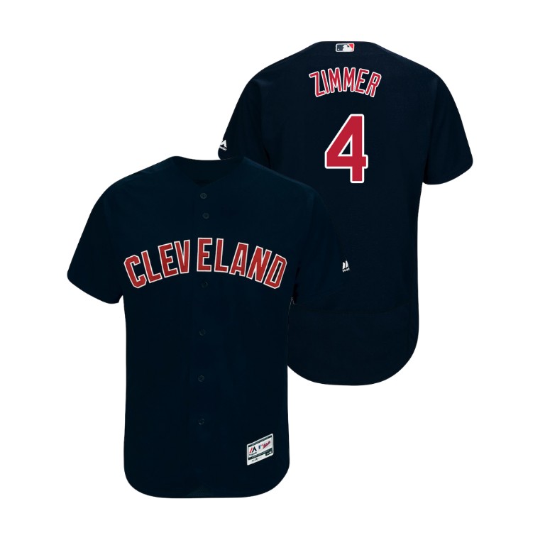 Cleveland Indians Navy #4 2019 Flex Base Bradley Zimmer Alternate Jersey Cleveland Indians Navy #4 2019 Flex Base Bradley Zimmer Alternate Jersey