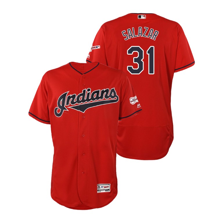 Cleveland Indians 2019 All-Star Game Patch Scarlet #31 Danny Salazar Flex Base Jersey