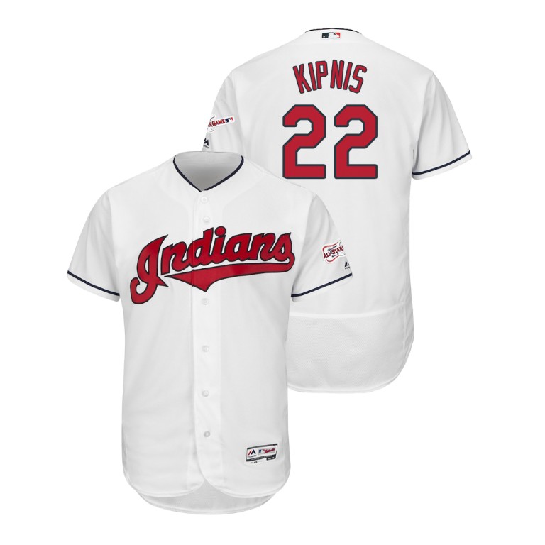 Cleveland Indians 2019 All-Star Game Patch White #22 Jason Kipnis Flex Base Jersey Cleveland Indians 2019 All-Star Game Patch White #22 Jason Kipnis Flex Base Jersey