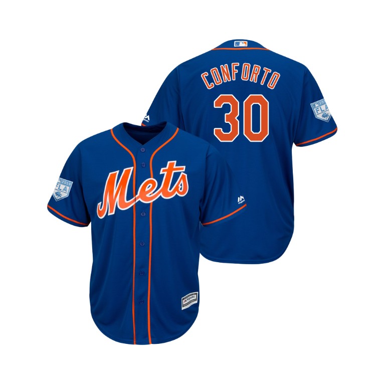 New York Mets Royal #30 Michael Conforto Cool Base Jersey 2019 Spring Training New York Mets Royal #30 Michael Conforto Cool Base Jersey 2019 Spring Training