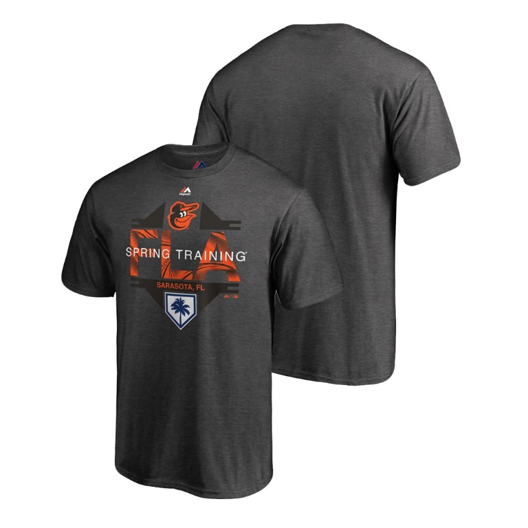 Baltimore Orioles Grapefruit League Heather Gray Big & Tall T-Shirt 2019 Spring Training Baltimore Orioles Grapefruit League Heather Gray Big & Tall T-Shirt 2019 Spring Training