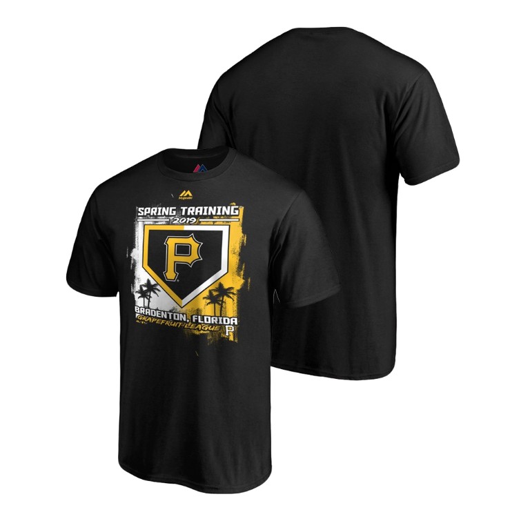 Pittsburgh Pirates Base on Balls Black Grapefruit League T-Shirt 2019 Spring Training Pittsburgh Pirates Base on Balls Black Grapefruit League T-Shirt 2019 Spring Training