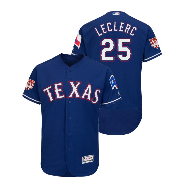 Texas Rangers Royal #25 Jose Leclerc Flex Base Jersey 2019 Spring Training Texas Rangers Royal #25 Jose Leclerc Flex Base Jersey 2019 Spring Training