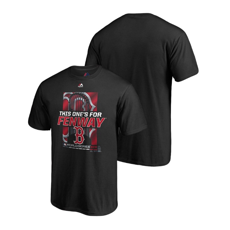 Boston Red Sox Parade Black Big & Tall T-Shirt 2018 World Series Champions