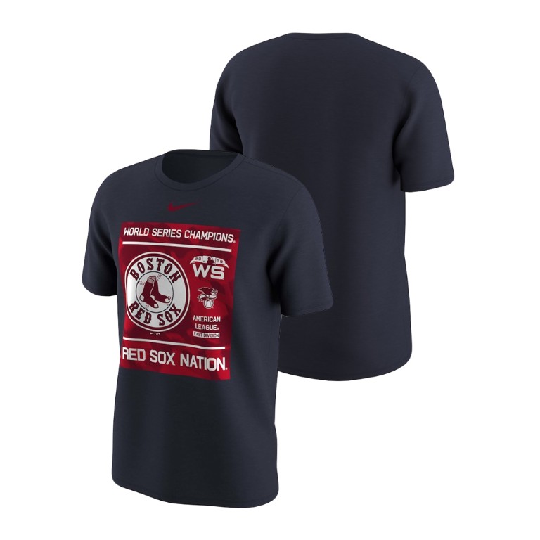 Boston Red Sox Local Navy Nike T-Shirt 2018 World Series Champions