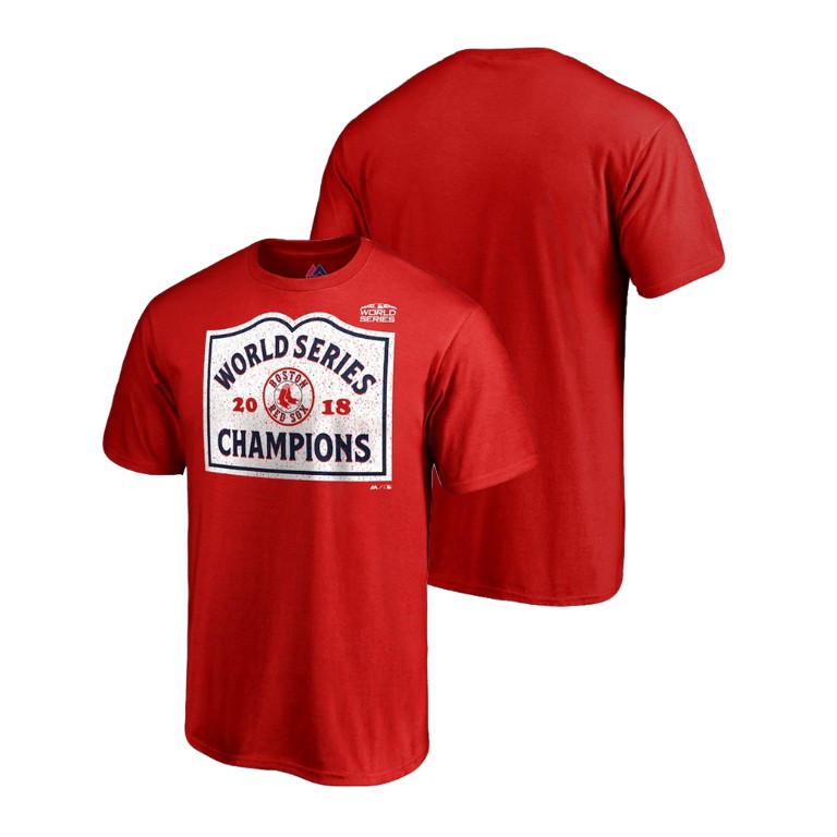 Boston Red Sox Entering Boston Red Big & Tall T-Shirt 2018 World Series Champions