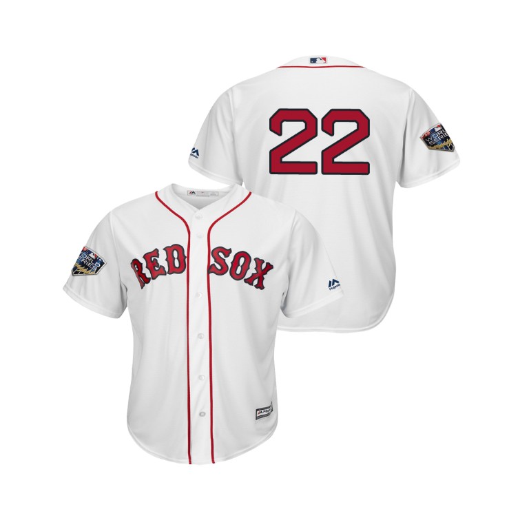 Boston Red Sox White #22 Rick Porcello Cool Base Jersey 2018 World Series Boston Red Sox White #22 Rick Porcello Cool Base Jersey 2018 World Series