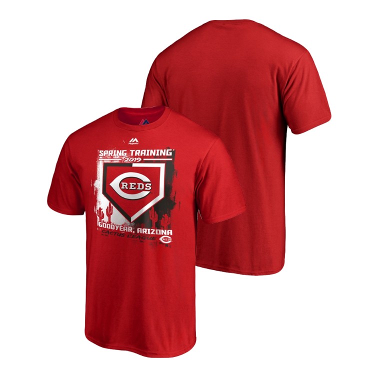 Cincinnati Reds Base on Balls Red Cactus League T-Shirt 2019 Spring Training Cincinnati Reds Base on Balls Red Cactus League T-Shirt 2019 Spring Training