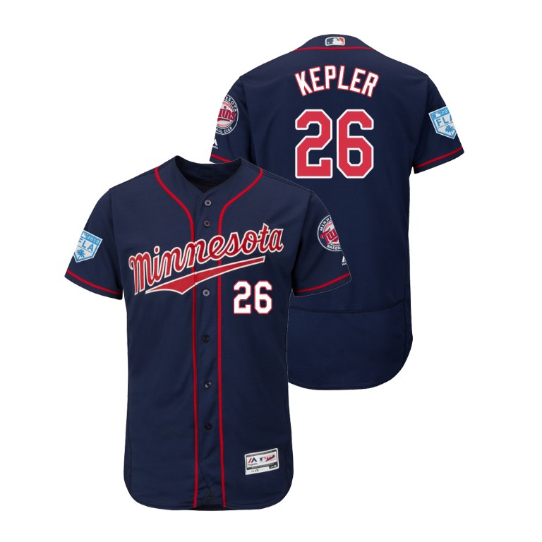Minnesota Twins Navy #26 Max Kepler Flex Base Jersey 2019 Spring Training
