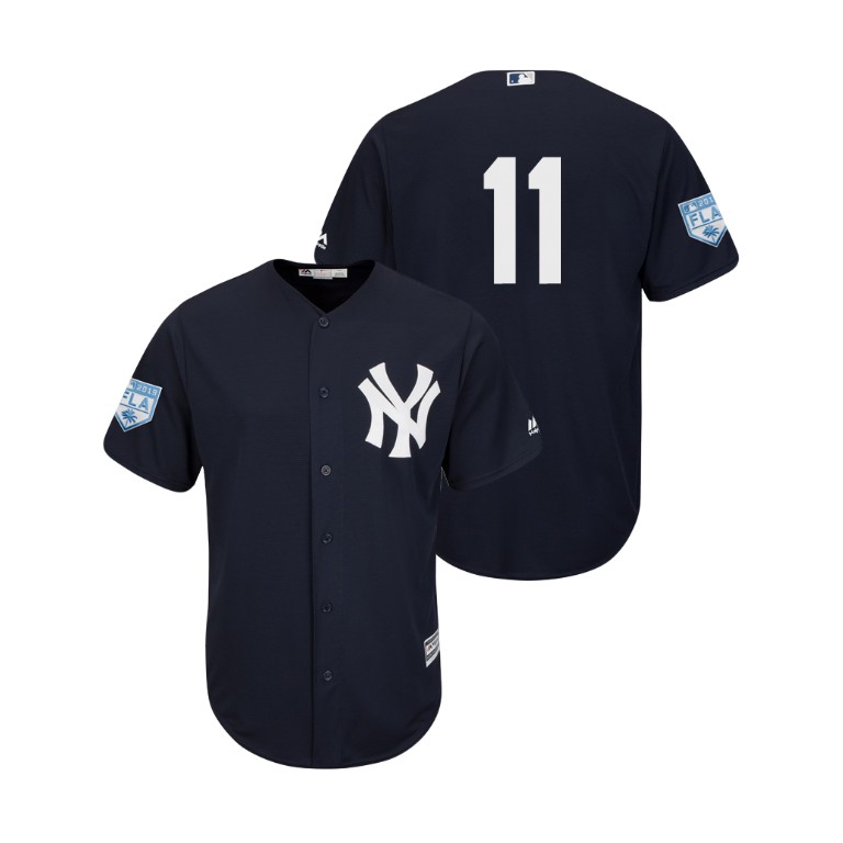 New York Yankees Navy #11 Brett Gardner Cool Base Jersey 2019 Spring Training New York Yankees Navy #11 Brett Gardner Cool Base Jersey 2019 Spring Training