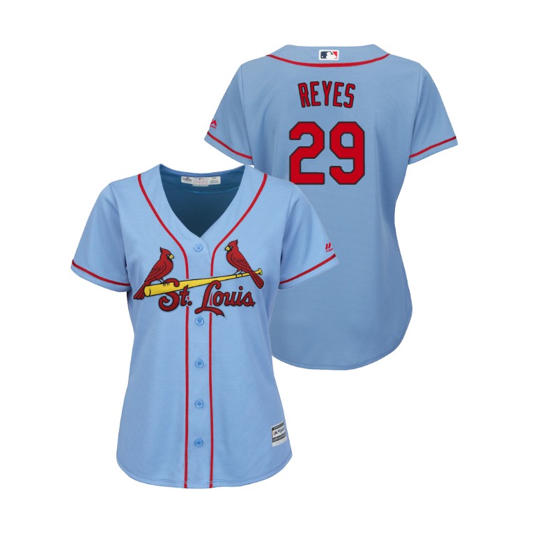 Women - St. Louis Cardinals Horizon Blue #29 2019 Cool Base Alex Reyes Alternate Jersey Women - St. Louis Cardinals Horizon Blue #29 2019 Cool Base Alex Reyes Alternate Jersey