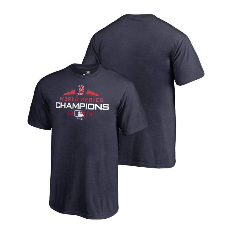 Youth Boston Red Sox Executive Logo Navy T-Shirt 2018 World Series Champions Youth Boston Red Sox Executive Logo Navy T-Shirt 2018 World Series Champions
