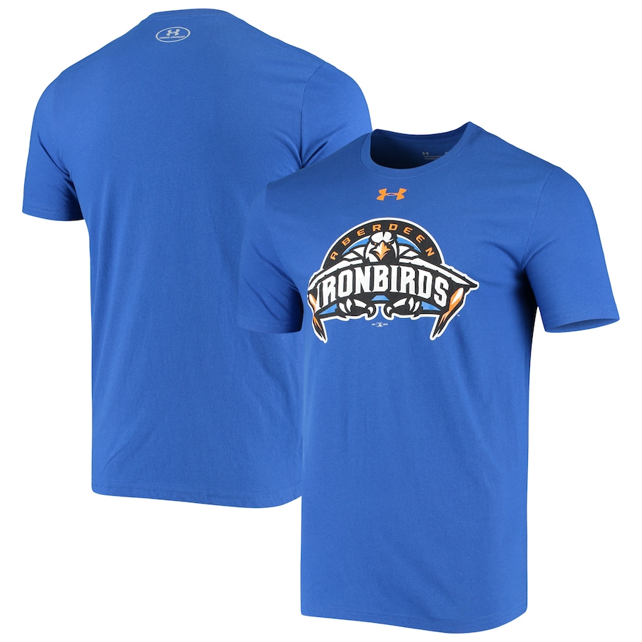Men's Aberdeen IronBirds Under Armour Royal T-Shirt