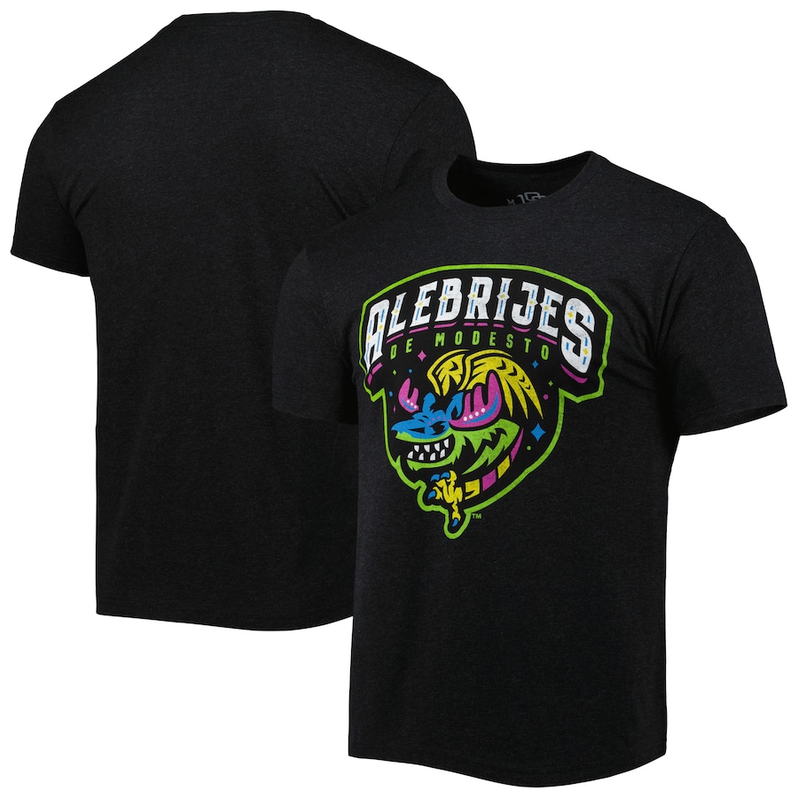 Men's Alebrijes de Modesto Black Copa de la Diversion Home Tri-Blend T-Shirt