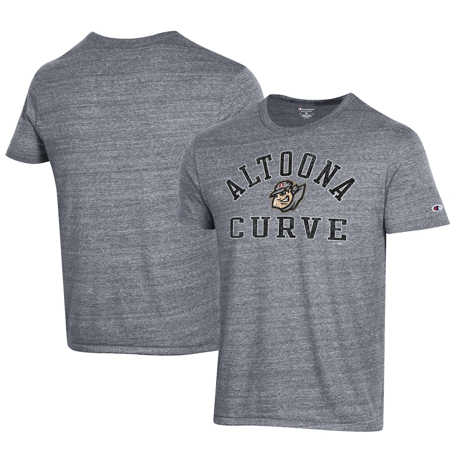 Men's Altoona Curve Champion Gray Ultimate Tri-Blend T-Shirt Men's Altoona Curve Champion Gray Ultimate Tri-Blend T-Shirt