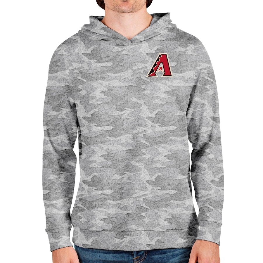 Men's Arizona Diamondbacks Antigua Camo Absolute Pullover Hoodie