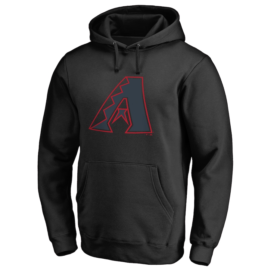Men's Arizona Diamondbacks Black Taylor Pullover Hoodie
