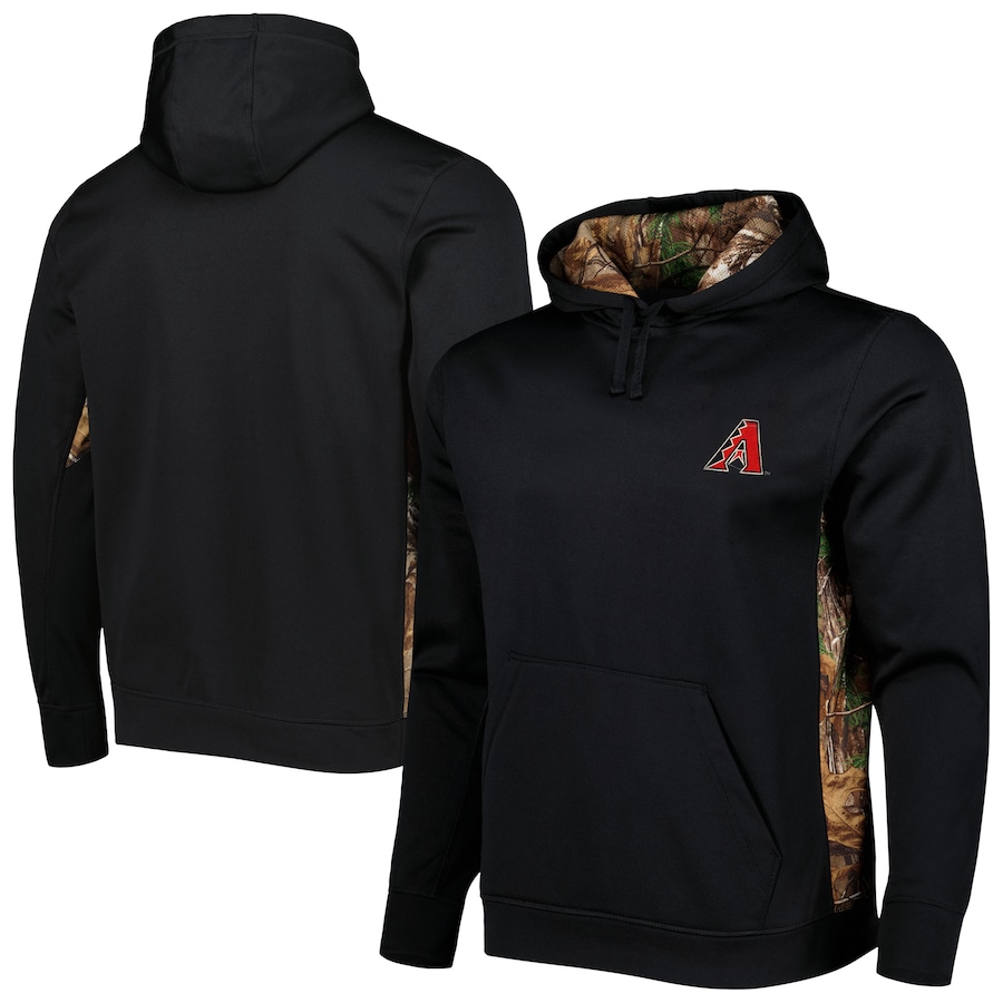 Men's Arizona Diamondbacks Dunbrooke Black Ranger Pullover Hoodie Men's Arizona Diamondbacks Dunbrooke Black Ranger Pullover Hoodie