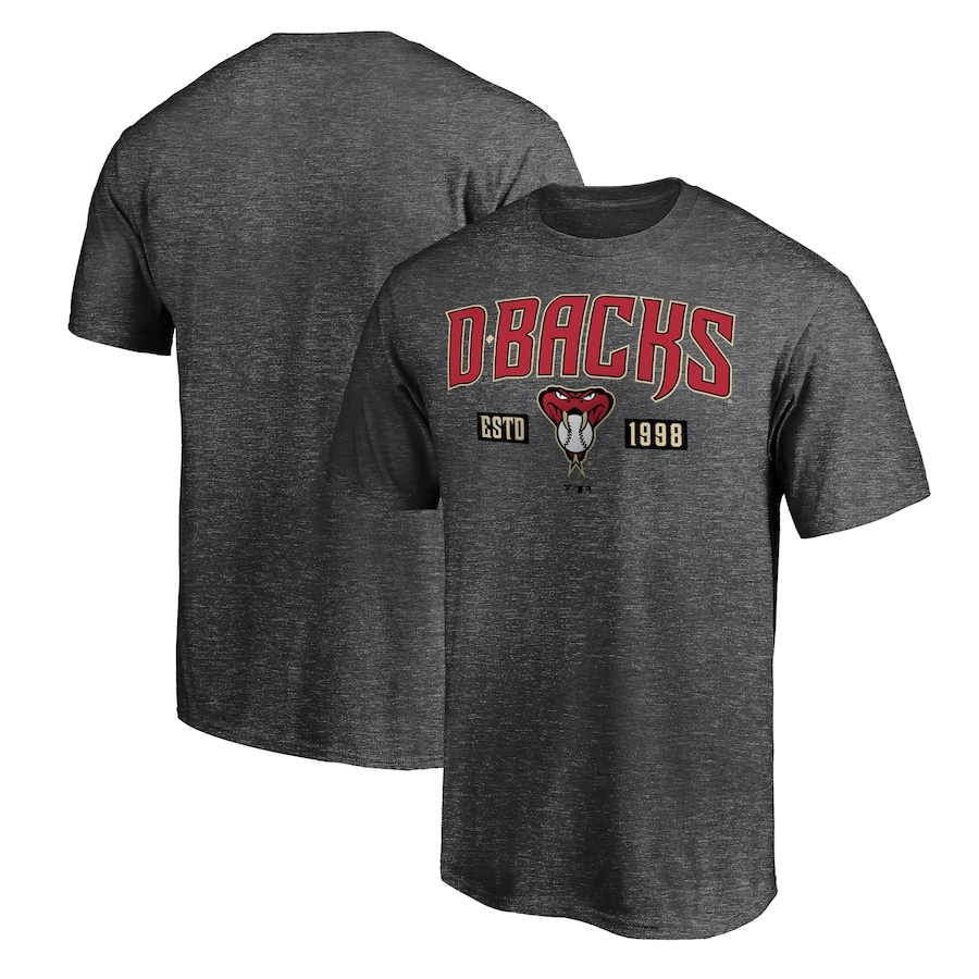 Men's Arizona Diamondbacks Charcoal Snakeskin Hometown Collection T-Shirt Men's Arizona Diamondbacks Charcoal Snakeskin Hometown Collection T-Shirt