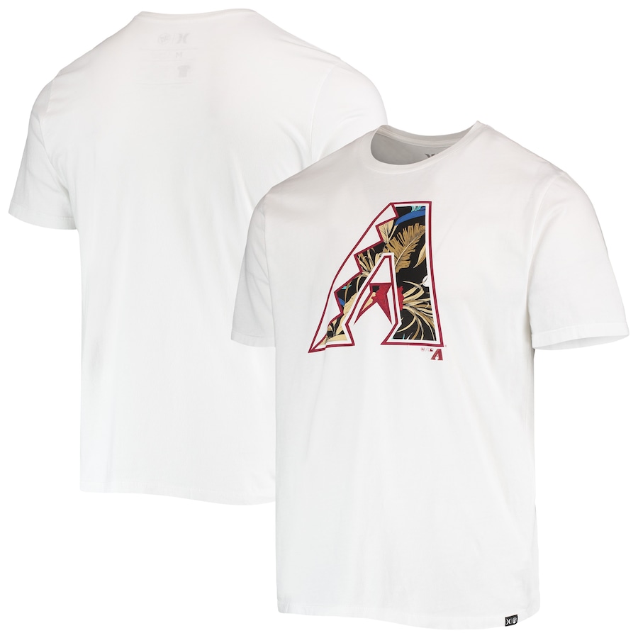 Men's Arizona Diamondbacks Hurley x '47 White Everyday T-Shirt