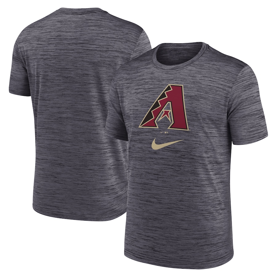 Men's Arizona Diamondbacks Nike Black Logo Velocity Performance T-Shirt Men's Arizona Diamondbacks Nike Black Logo Velocity Performance T-Shirt