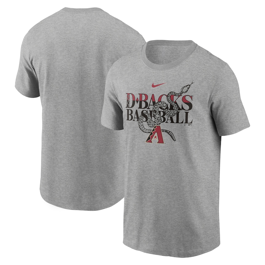 Men's Arizona Diamondbacks Nike Heathered Gray Local Team T-Shirt