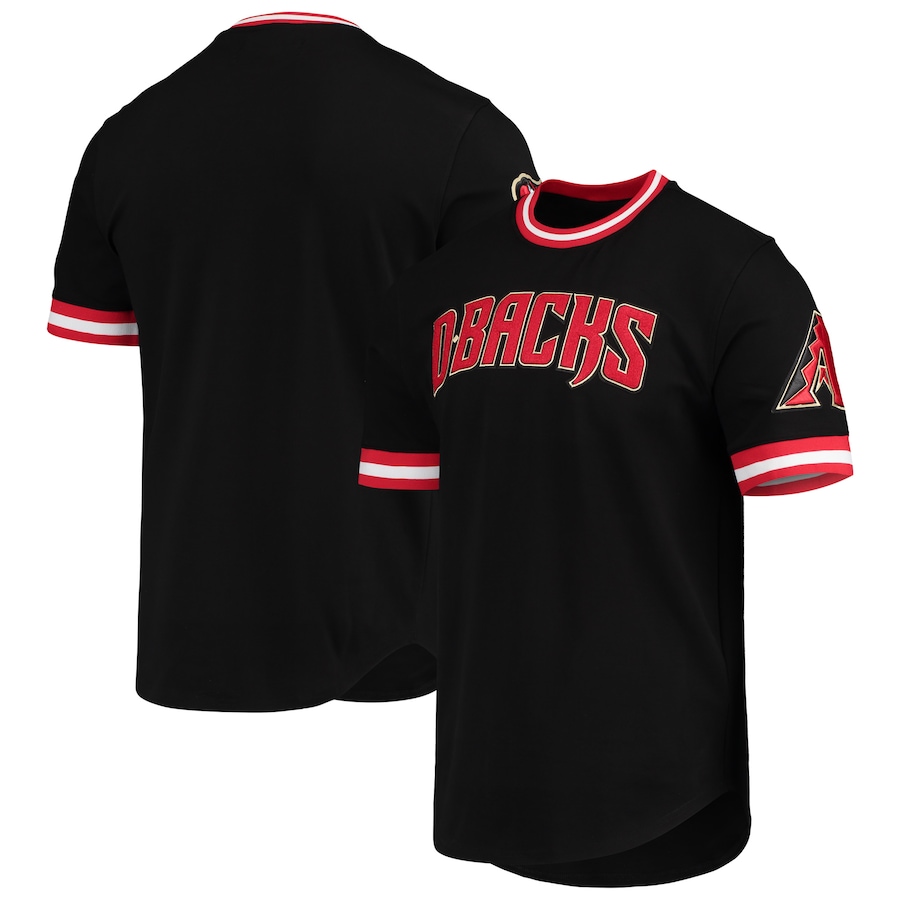 Men's Arizona Diamondbacks Pro Standard Black Team T-Shirt Men's Arizona Diamondbacks Pro Standard Black Team T-Shirt